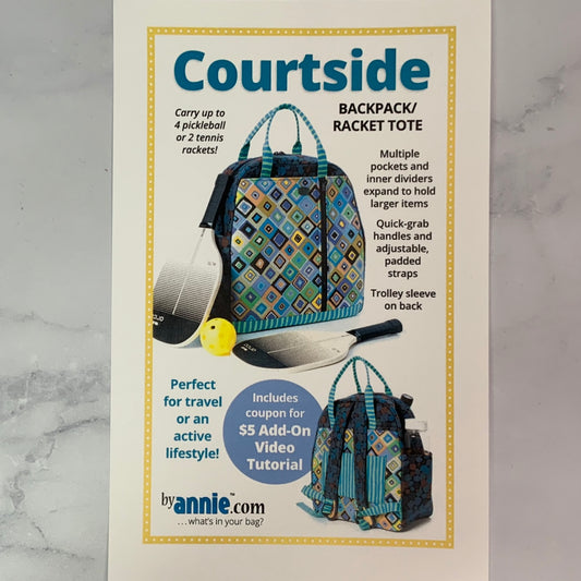 By Annie - Courtside backpack/racket tote