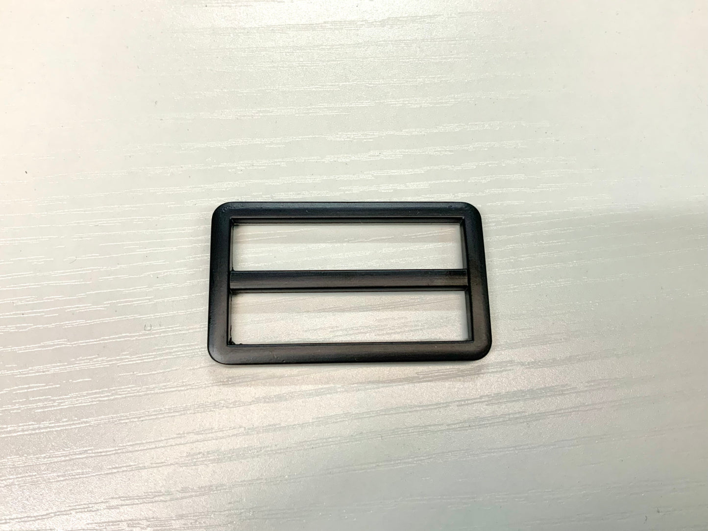 Black Metal Strap Slider, Strap Connector | 38mm (1.5")