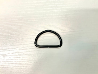 Black Metal Bag D Ring | 38mm ( 1.5" )