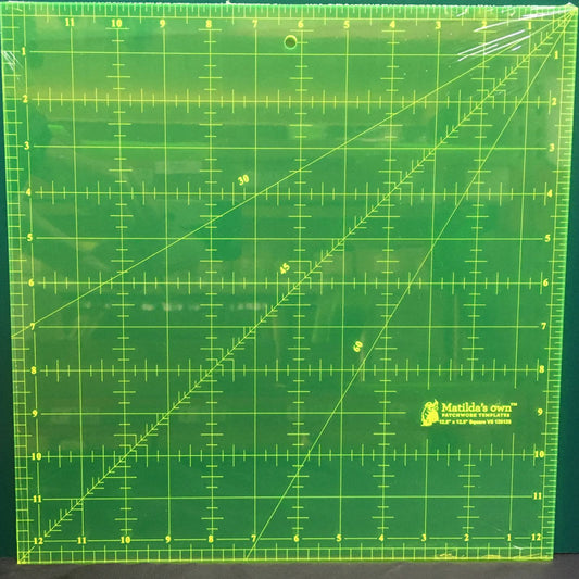 Square Ruler-Imperial 12.5' x 12.5"