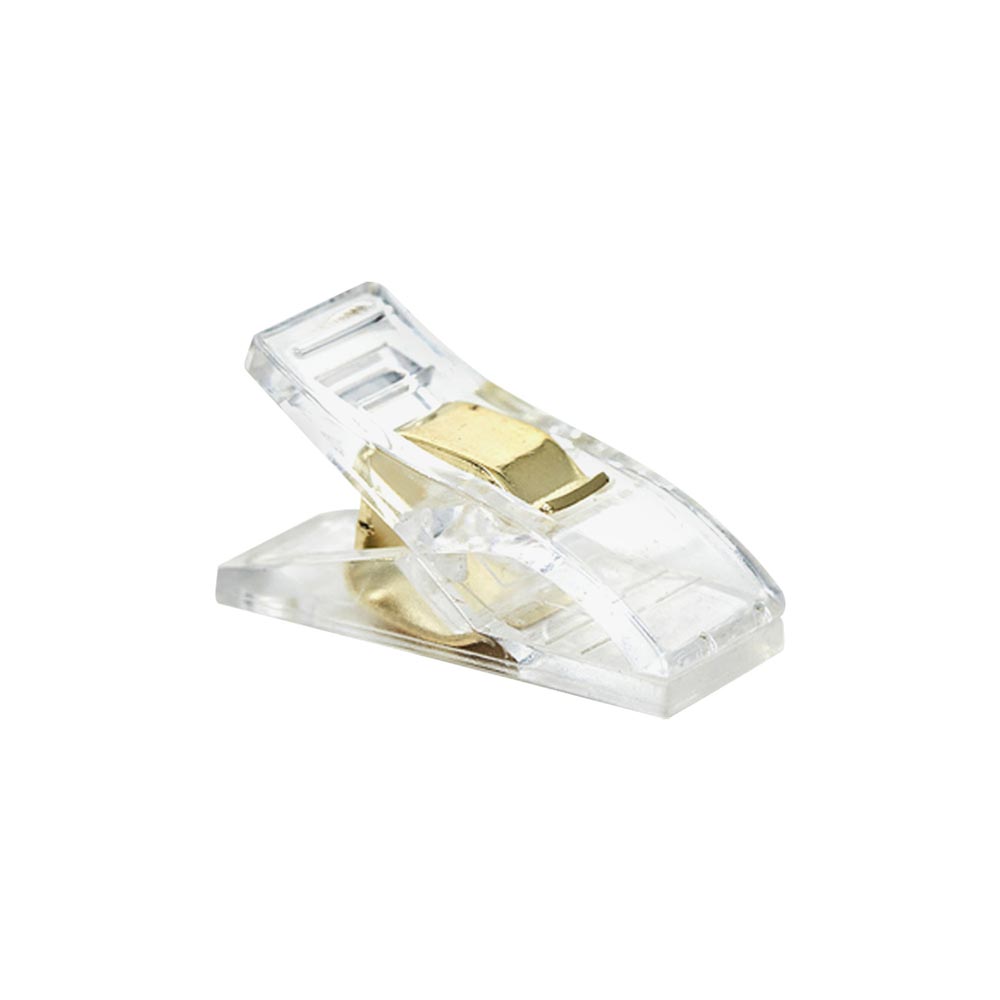 HEMLINE GOLD FABRIC QUILT CLIPS 30PCS
