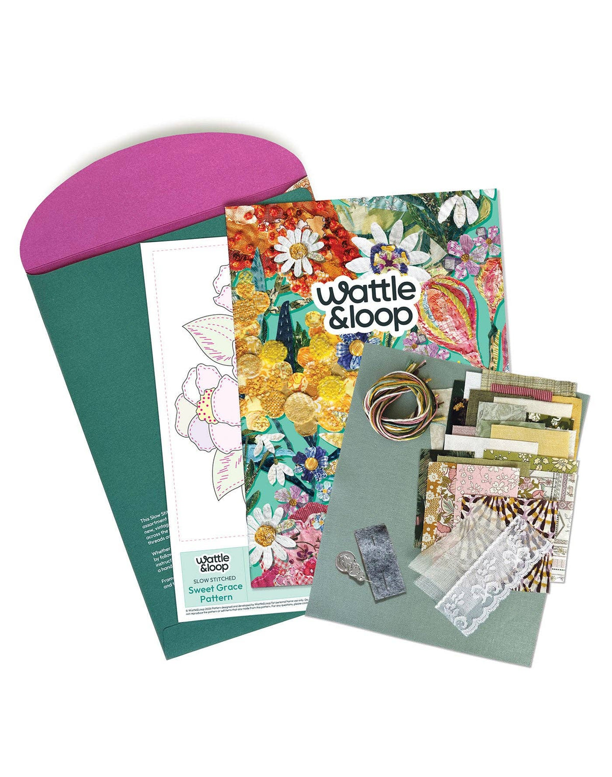 Sweet Grace Slow-Stitching Kit