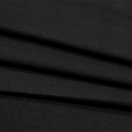 Chino Drill Fabric - 112cm - Black