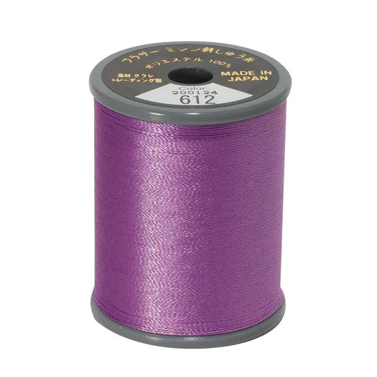 EMBROIDERY THREAD - LILAC 612 - 50WT - 300M - BROTHER