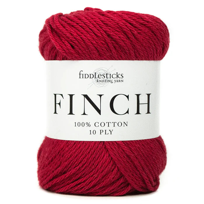 6211 - Red - Finch 10 ply Fiddlesticks