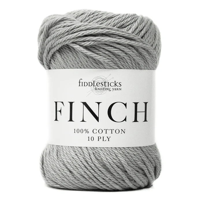 6215 - Silver - Finch 10 ply Fiddlesticks