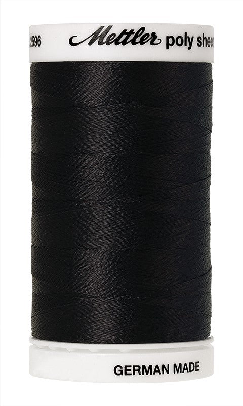Mettler Poly Sheen 40 800m - 0020 Black
