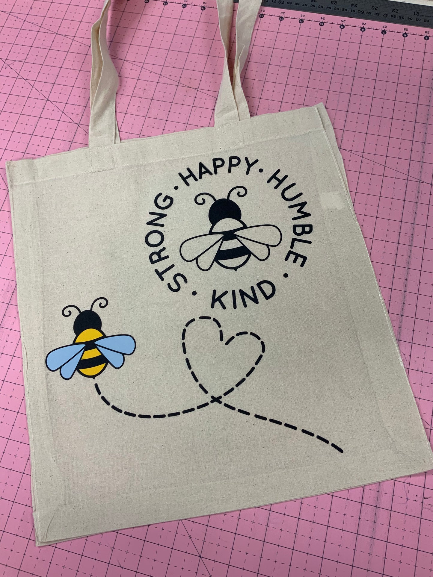 Calico Craft Bag - Bee