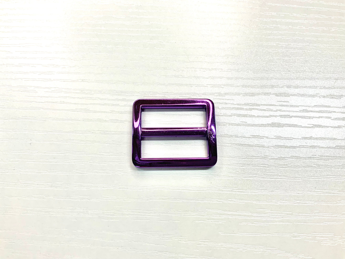 Purple Chrome Strap Slider, Strap Connector | 25mm (1")
