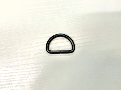 Black Metal Bag D Ring | 25mm (1")