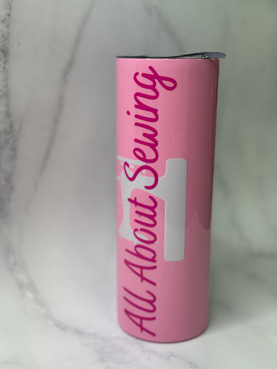 20oz All About Sewing Tumbler