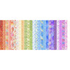 IN THE BEGINNING FABRICS GARDEN OF DREAMS 2 26 STRIPS - NO BORDER