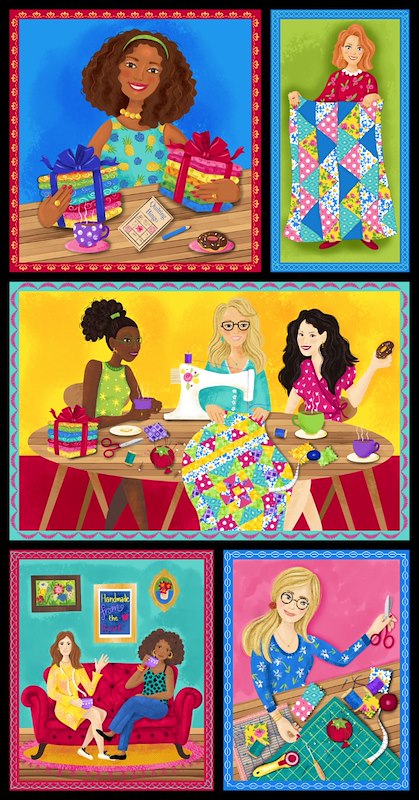 Quilters Retreat Panel Kit