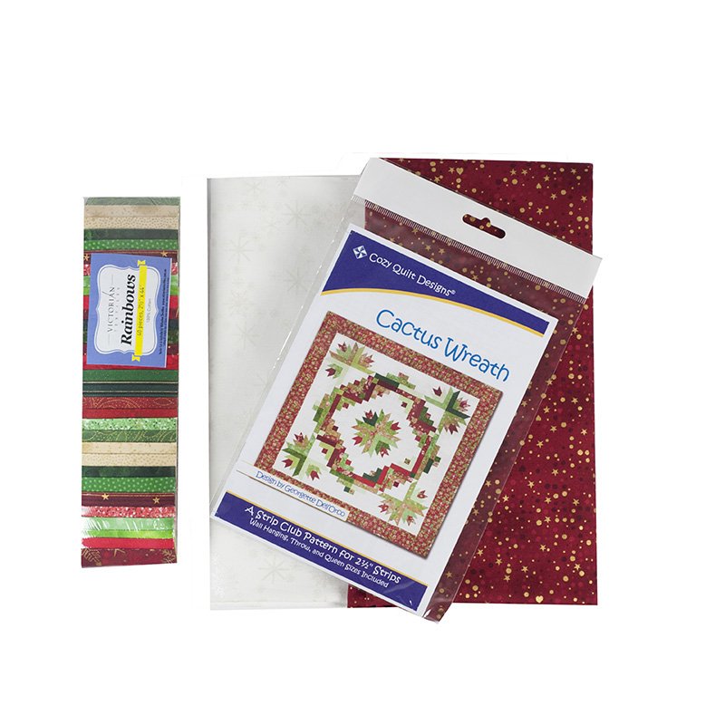 Cactus Wreath Pattern + Fabric Kit