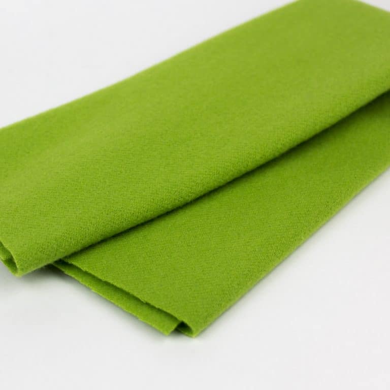 LN13 – Electric Lime - Wonderfil Merino Wool Felt