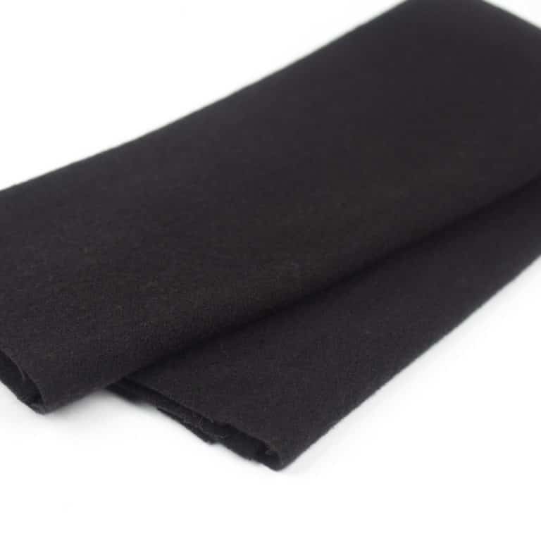 LN30 – Black - Wonderfil Merino Wool Felt