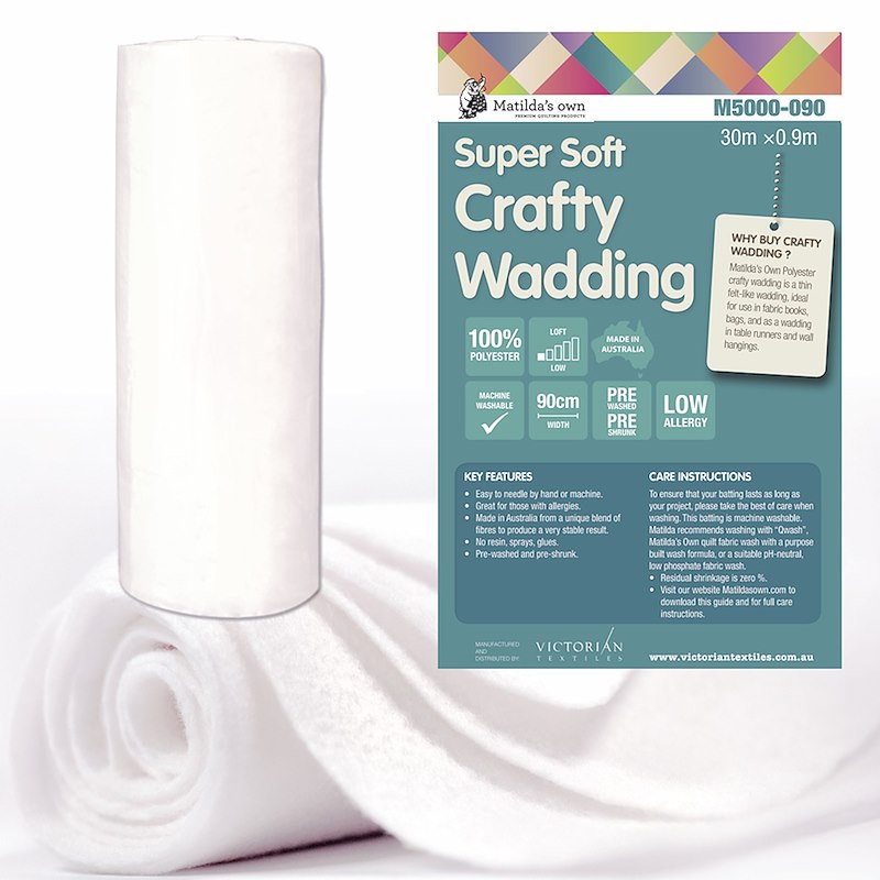 Super Soft Crafty Wadding - 90cm