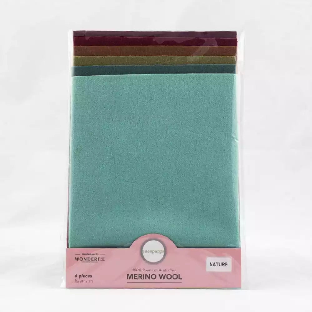 Wonderfil - Sue Spargo Wool felt pack - Nature