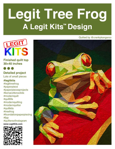 Legit Tree Frog - Pattern only