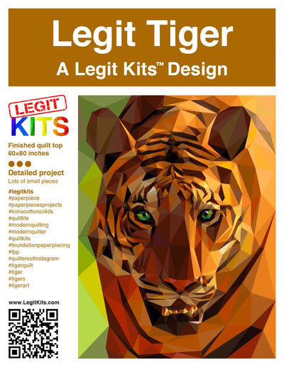 Legit Tiger - Pattern only