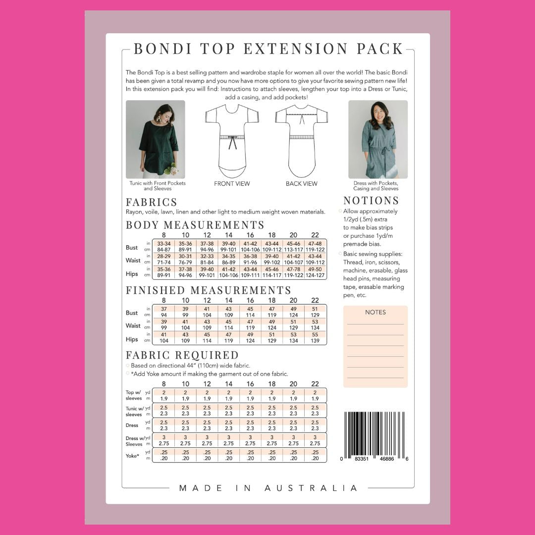 Bondi Top Extension PDF