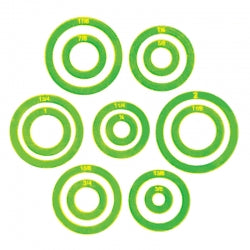 Circle Donut Set - 3/8in to 2in