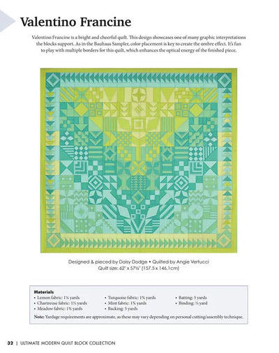 Ultimate Modern Quilt Block Collection