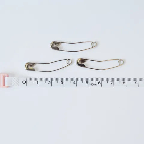 SAFETY PINS CURVED 38MM 200PCS
