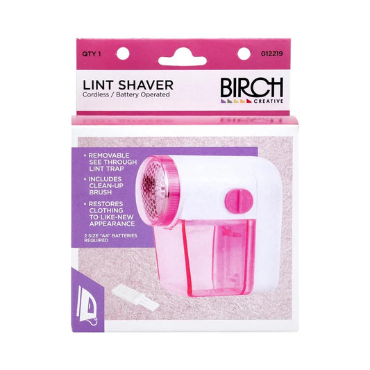 LINT REMOVER BATTERY OPERATED – PINK