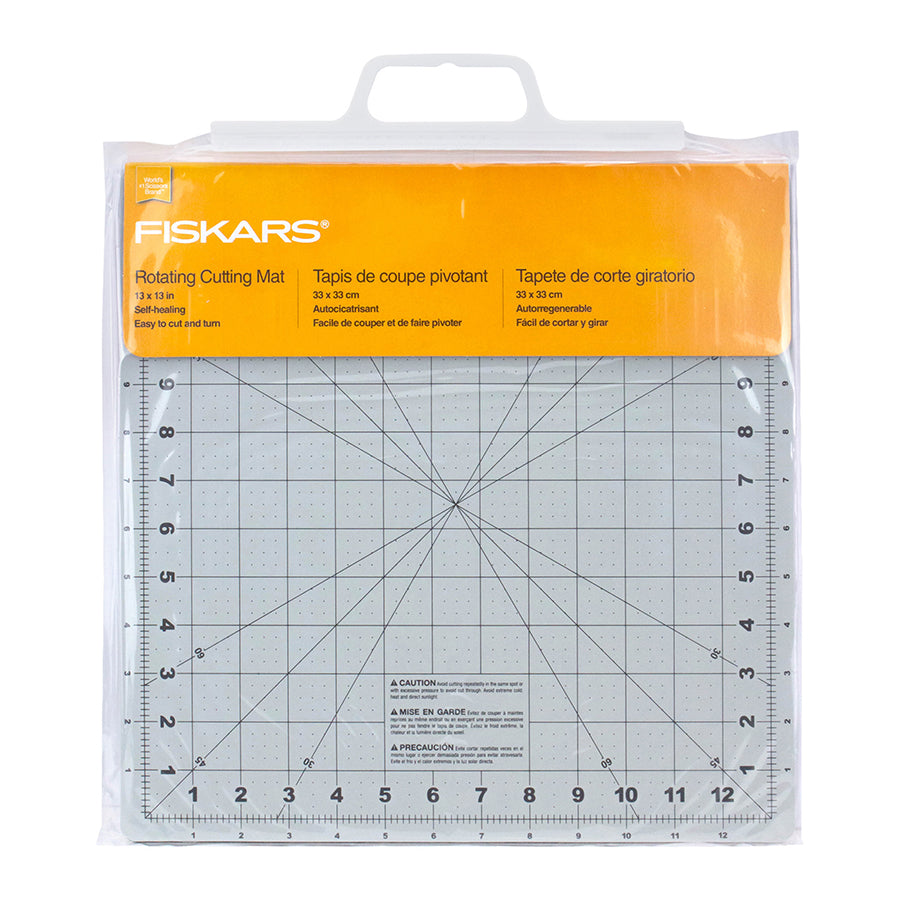 FISKARS ROTATING CUTTING MAT, 13″X13″