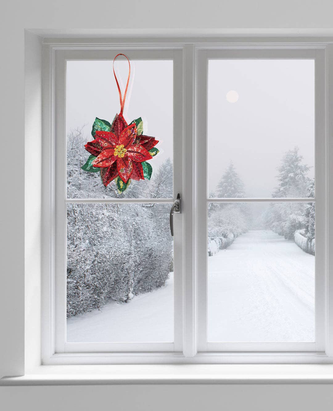 Poinsettia Slow-Stitching Kit