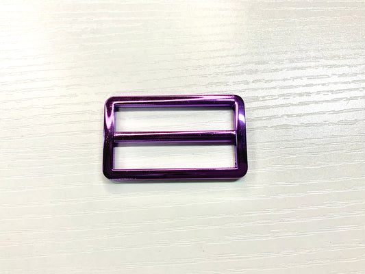 Purple Chrome Strap Slider, Strap Connector | 38mm (1 1/2")