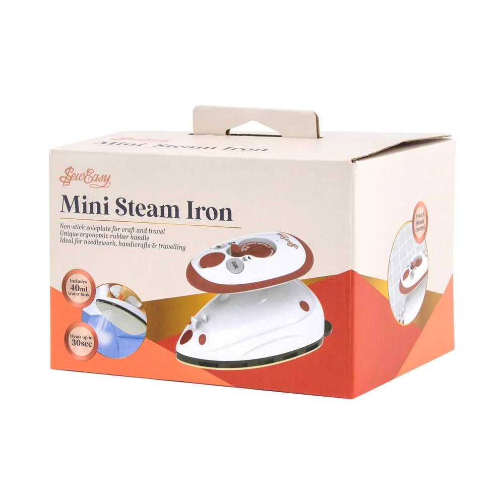 SEW EASY IRON MINI TRAVEL STEAM DUEL VOLTAGE