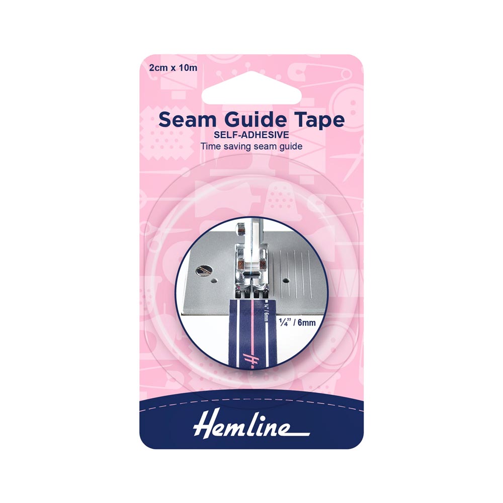 HEMLINE SEAM GUIDE TAPE SELF ADHESIVE