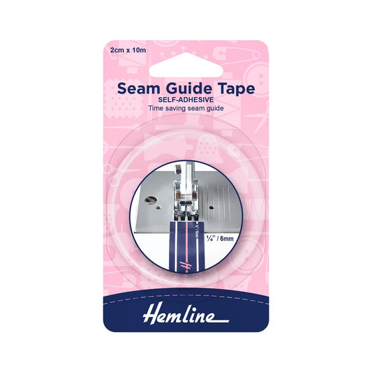 HEMLINE SEAM GUIDE TAPE SELF ADHESIVE