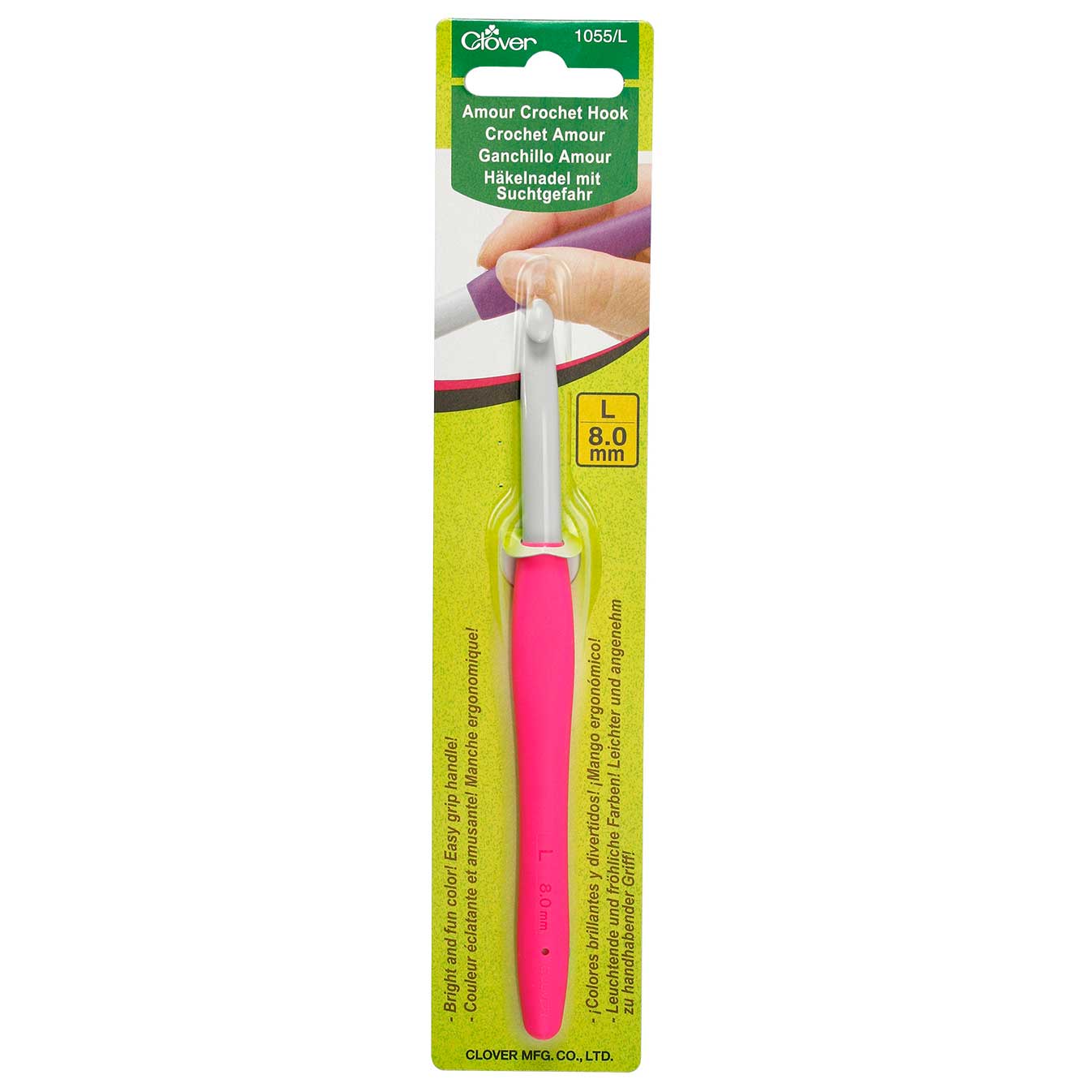 CLOVER AMOUR CROCHET HOOK 8.0MM