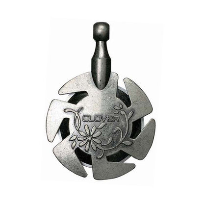 CLOVER YARN CUTTER PENDANT ANTIQUE SILVER 3106