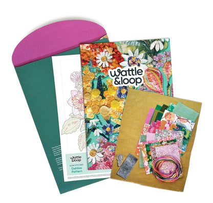 Dahlia Slow Stitching Kit 