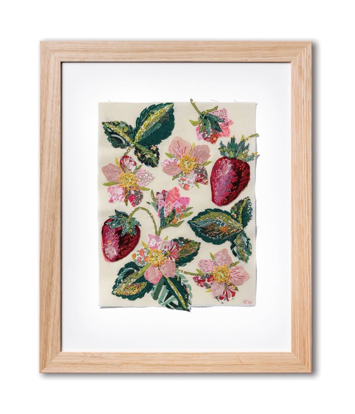 Strawberry Slow Stitching Kit