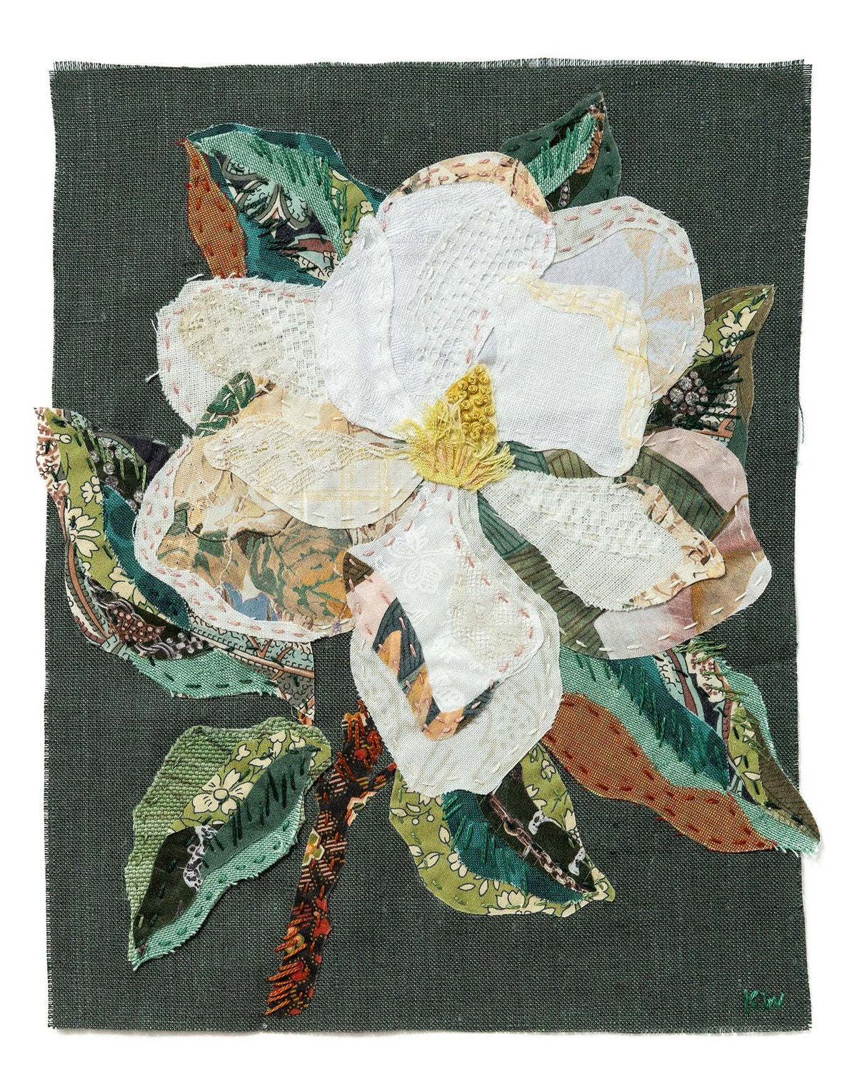 Magnolia Slow-Stitching Kit