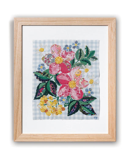 Cottage Posy Slow-Stitching Kit