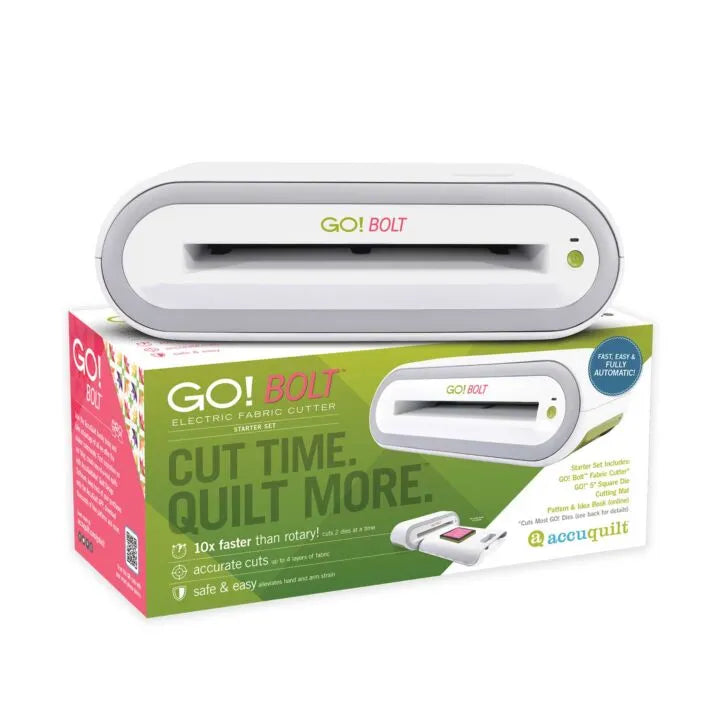 GO! Bolt™ – The First Fully Automatic, Portable Fabric Cutter from AccuQuilt