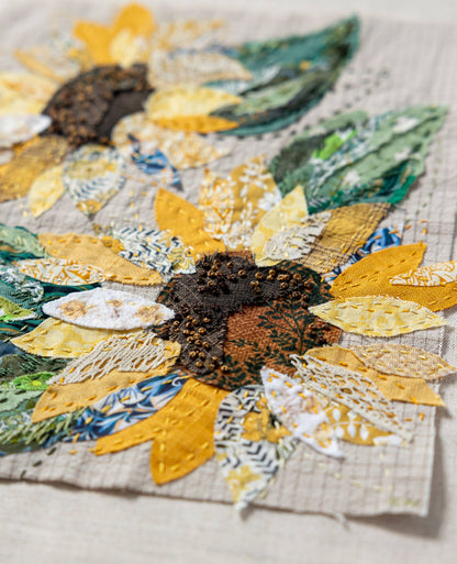 Sun Flower Slow Stitching Kit
