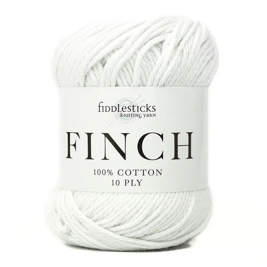 620- White - Finch 10 ply Fiddlesticks