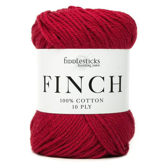 6211 - Red - Finch 10 ply Fiddlesticks
