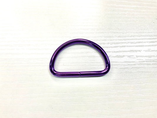 Purple Chrome Bag Connection Buckles |  38mm (1 1/2")