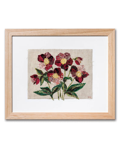 Hellebores Slow Stitching Kit