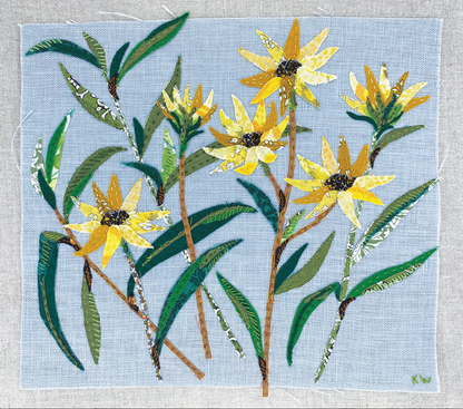Swamp Daisy Slow Stitching Kit