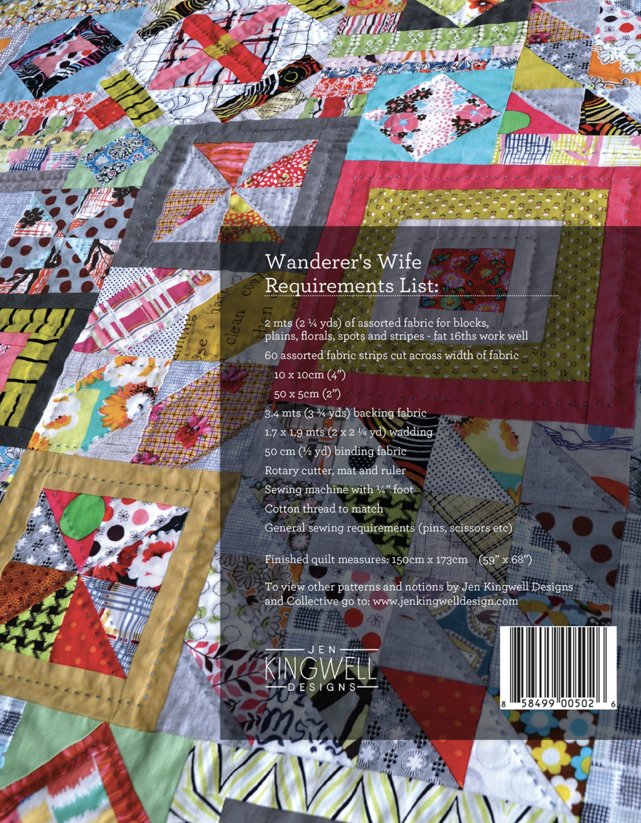 Wanderers Wife Booklet by Jen Kingwell (Previously Gypsy Wife)