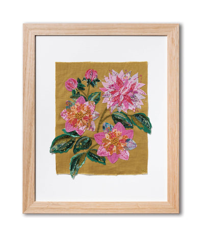 Dahlia Slow Stitching Kit 